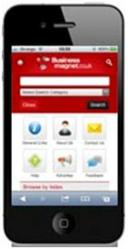 Business Magnet Directory Smart Phone Homepage